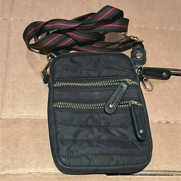 Sondra Roberts Bags Sandra Roberts Squared Black Puffer Cell Phone Crossbody Poshmark